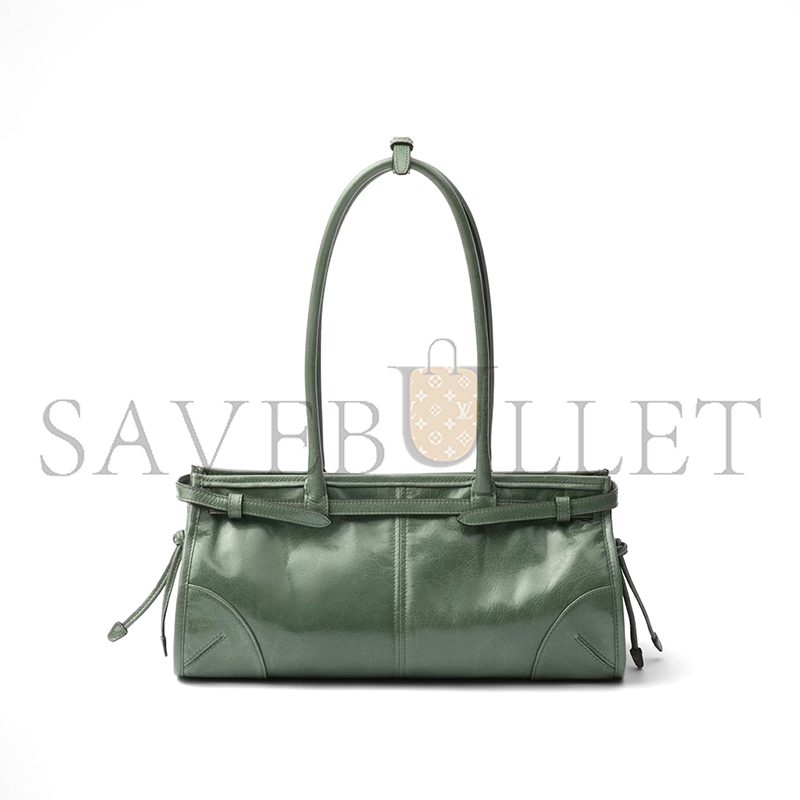 PRADA BONNIE MEDIUM LEATHER HANDBAG 1BA426 (32*15.5*12cm)